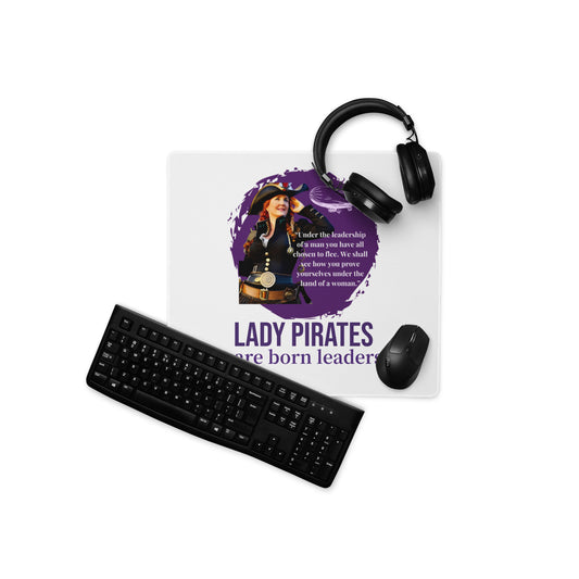 Lady Pirate Leaders Gaming mouse pad